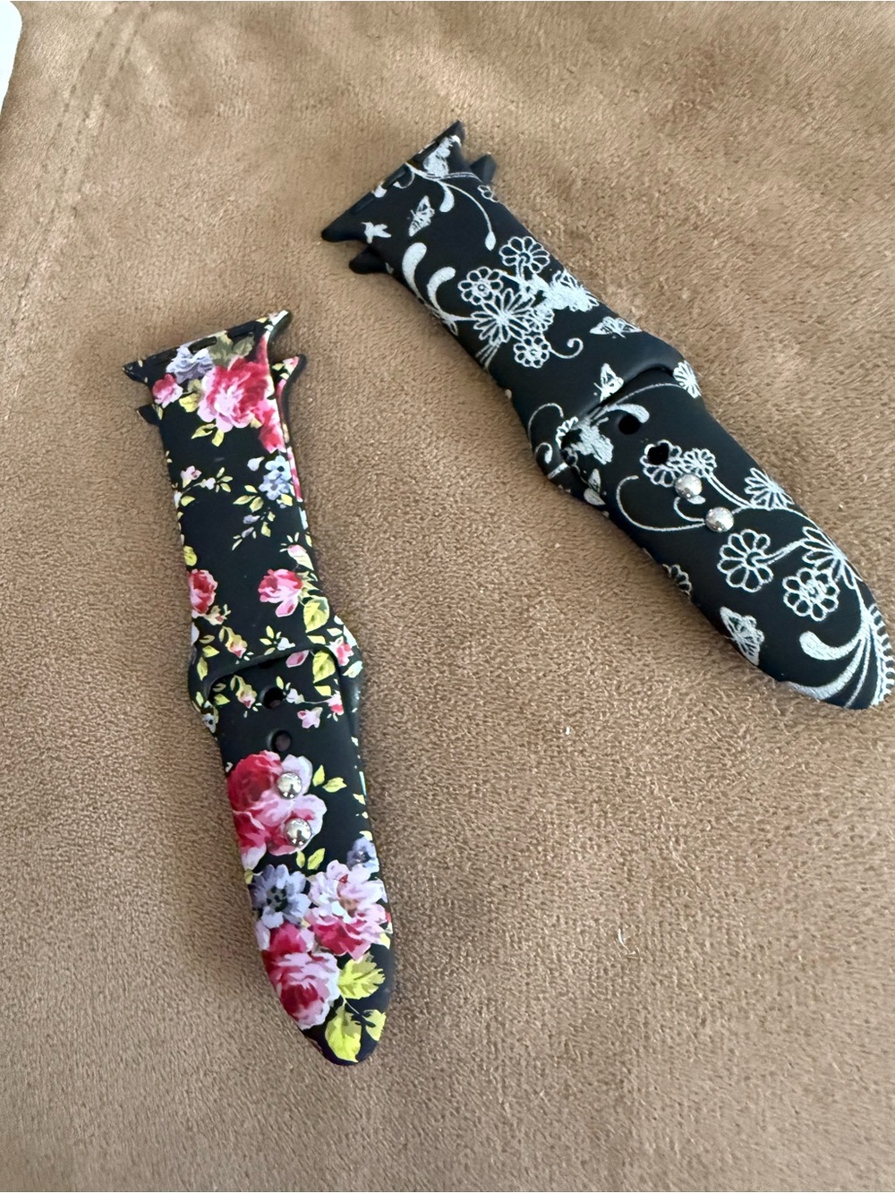 Floral Silicone Watch Band Replacement for IWatch
